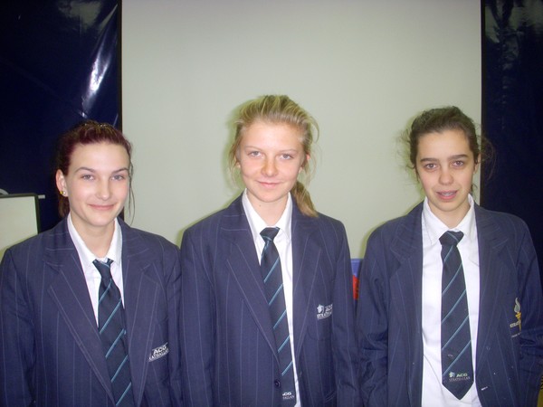 CG Strathallan team of Ashley Varney, Phoebe Cowdell-Murray and Hannah Senior beat 23 other Auckland schools to win the Junior Premier Grade Debating Competition.